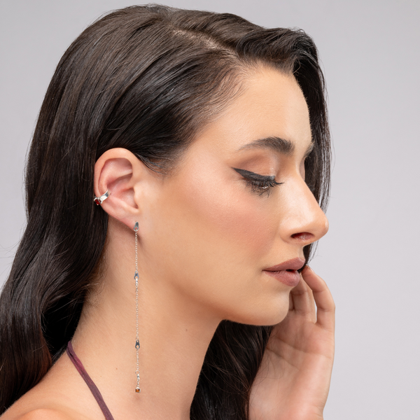 Pathos | Earring duo with Citrine and Garnet